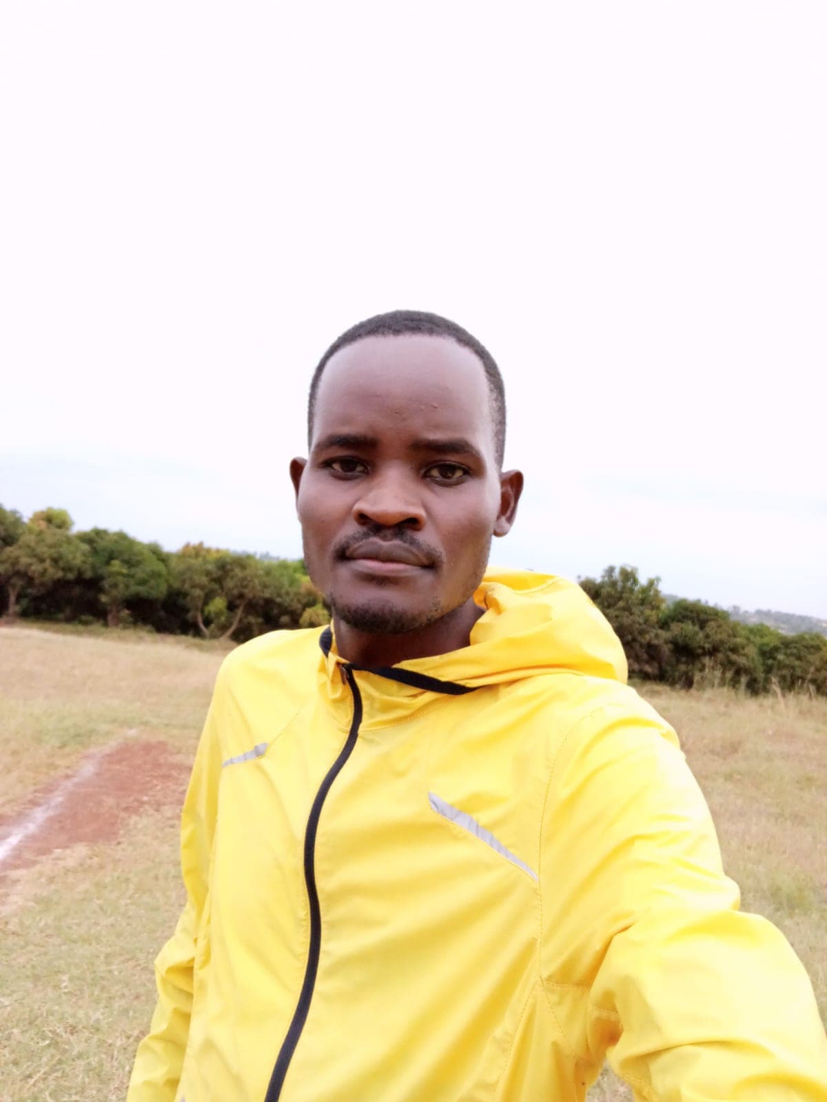 Victor Kipkorir Seurei in athletic running attire
